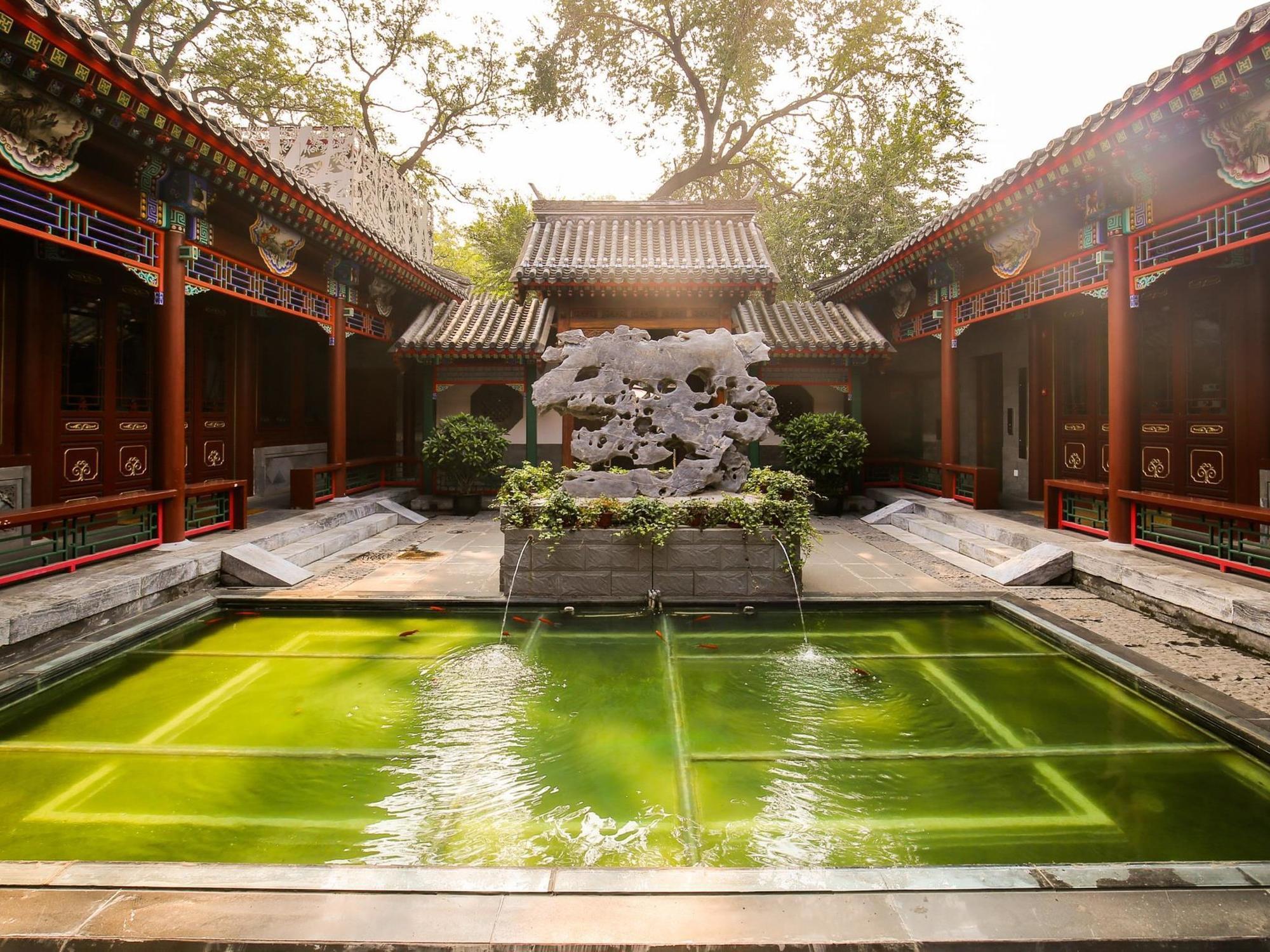 Beijing Ruyuan Courtyard Hotel Exterior foto